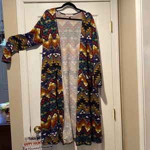 LuLaRoe Sarah XL Aztec print
